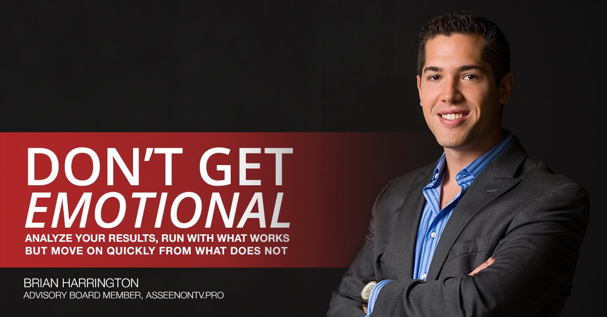 asontvpro's tweet photo. Here is some Sunday motivation for you before the week starts from #ASONTVpro Advisory Board member, Brian Harrington.
#ShopASONTVpro #KevinHarrington https://t.co/jz6cPnQeM4