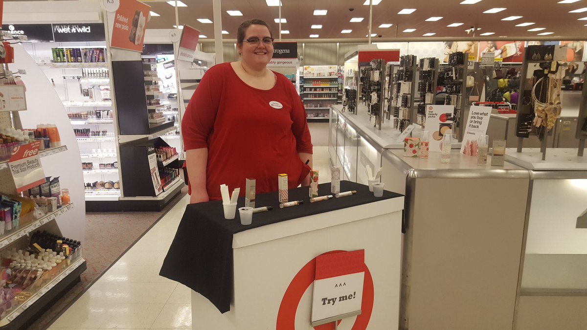 NickC0773's tweet photo. "Vegan and cruelty free". As Elvis once said, "don't be cruel". Day 2 of good chemistry sampling. Something for everyone at the plainfield target, sampling now until 4. https://t.co/Hq0hD5wLTD
