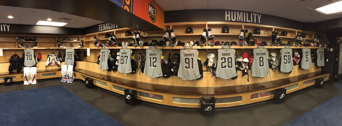 Capitals's tweet photo. Let's play some #NHLAllStar Hockey! #CapsAllStars #ALLCAPS https://t.co/knUhcS9f2R
