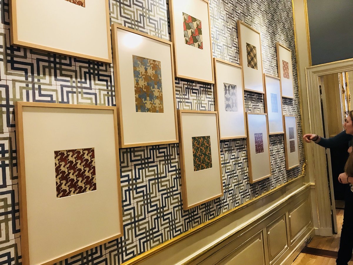 James_Yo_Huang's tweet photo. Another museum we explored (Escher Museum)! Feeling really excited to explore some more history and culture of Den Haag. #ISTmun https://t.co/RpF78yH109