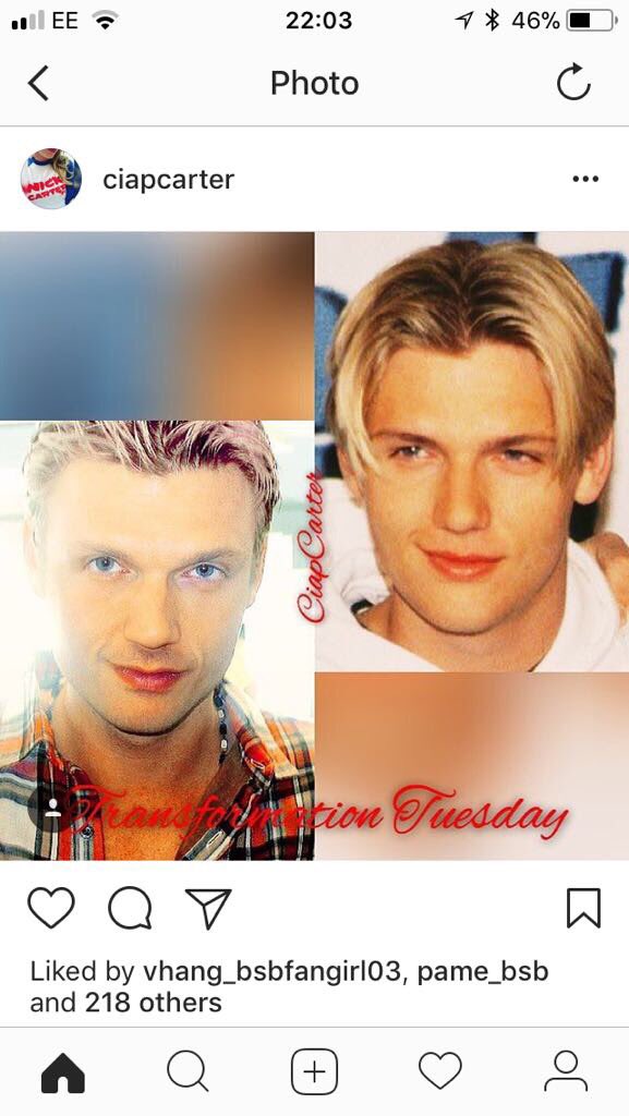 Happy birthday nick Carter have a great birthday love you loads   