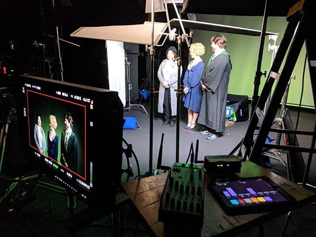 FirstUnitInc's tweet photo. Fan interviews, wireless tweaking, no waiting. #skypanel #kino #ratpac #luminair3 #setlife #lightingandgrip https://t.co/drOfG2XSMy https://t.co/4bHXSHcHnm