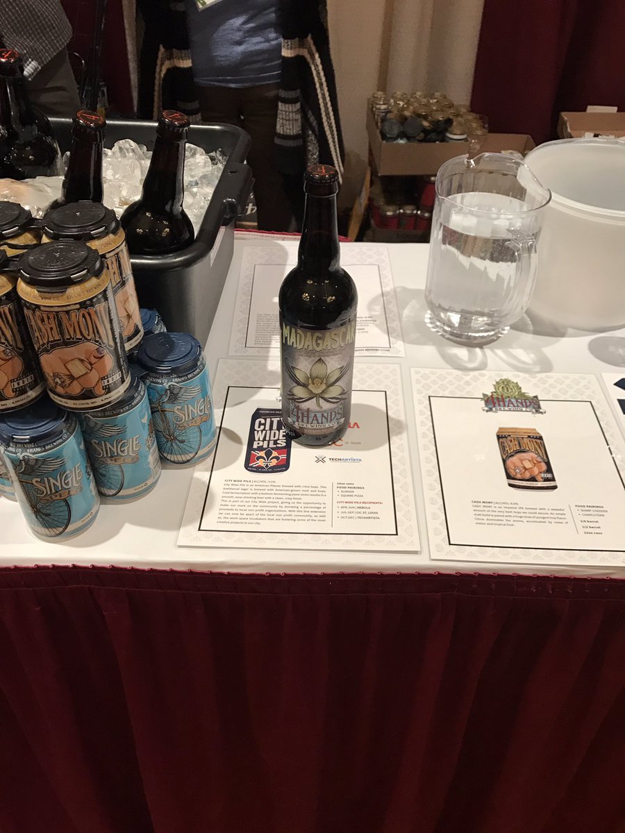 spiritssipssuds's tweet photo. Hello old friend... @4HandsBrewery brought the Mad for Sunday Funday #STLFWE https://t.co/9i0cEcQLbp