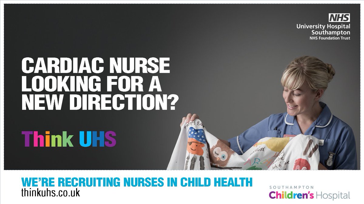 UHS_Jobs's tweet photo. We're looking for nurses to join our #cardiac team in child health.
If you're looking to develop your clinical skills in a challenging but rewarding area, we'd love to hear from you.
Read more and apply: https://t.co/0FhLFqjwx8
#Southampton #UHSnurses #NHS #nursing https://t.co/tr2kGx9HGU