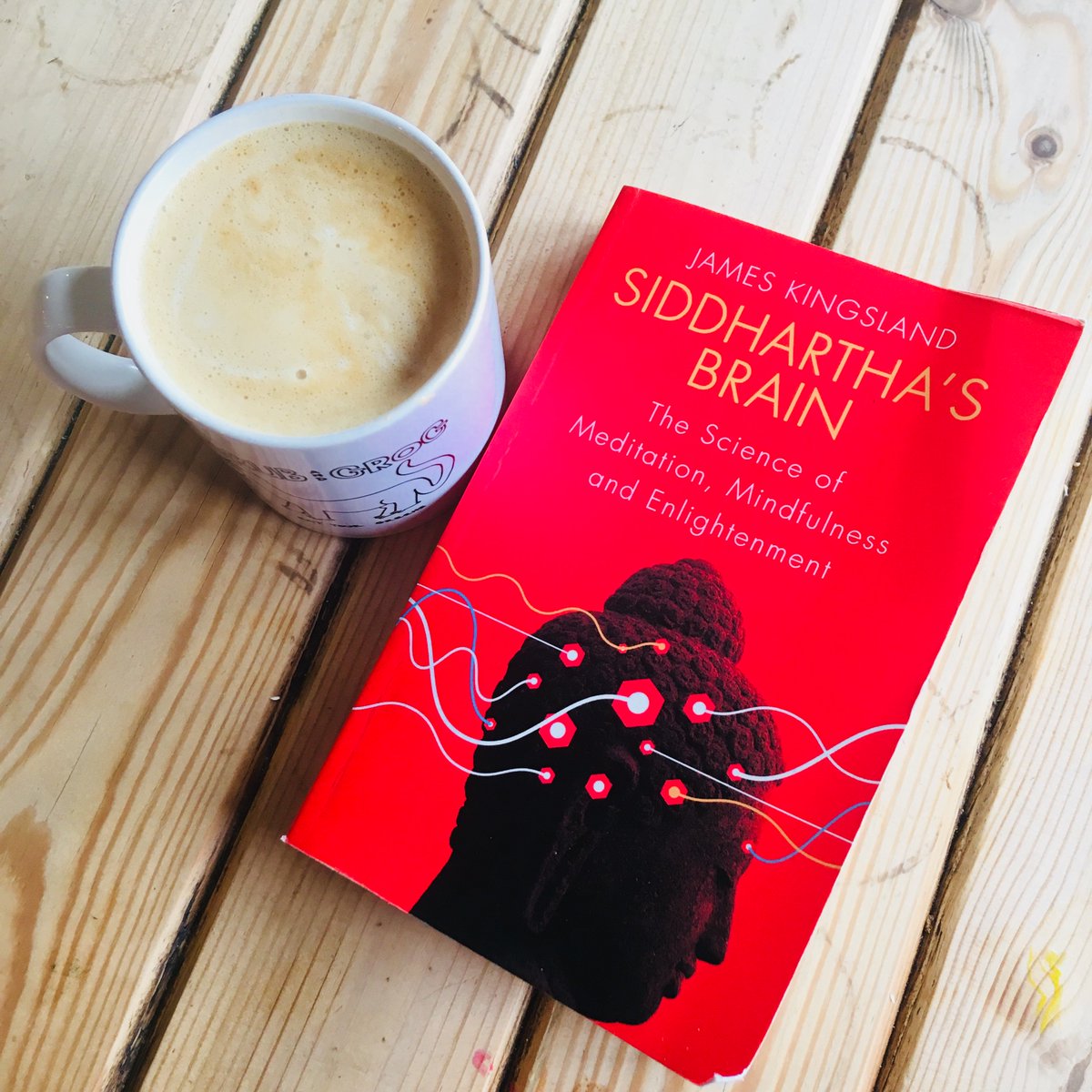 Pretty much know all the current science behind why #meditation and #mindfulness is such a powerful practice. I'll be writing a blog with main take homes from this book soon! #yogi #leeds #wellness