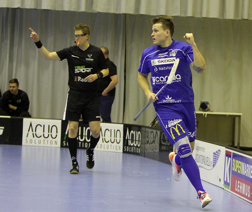 #manofthematch @NSTMiehet - @NJSalibandyM1 mt-kuva.net #salibandy #floorball <a href="/paakallofi/">Pääkallo.fi</a>