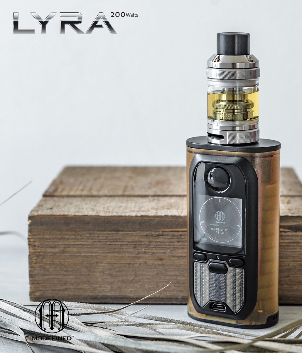ElegoMall's tweet photo. Modefined Lyra 200W Box Mod lands ☺
>> https://t.co/HehDlSf1Pv
The new definition of aesthetics on vape box mod in 2⃣0⃣1⃣8⃣, are you ready??
#elegomall #elegomallcom #modefinedvape #boxmod #modefinedmod #sirius200w #vape #dual18650 #vaping #ecig #ejuice #coils https://t.co/JdY9A8GBEW