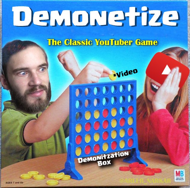 AREEB_NARKAR's tweet image. @pewdiepie Rate this...!! #youtuber #YouTube 
RETWEETS appreciated.. Only pewds fans can relate😀