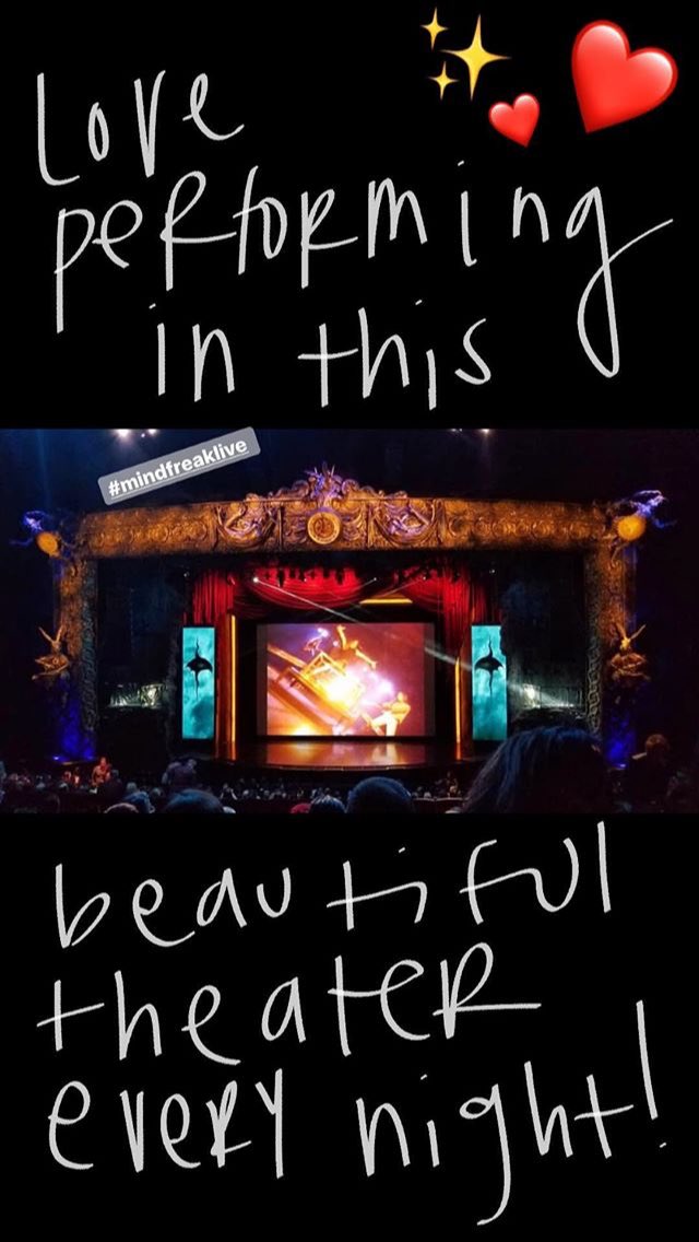 Love performing in this beautiful theater every night. @ILuxorLV <a href="/CRISSANGELPR/">— ☆ ᴄʀɪssᴛᴏᴘʜᴇʀ.☆ Ⓜ️ (Parody) EDLT.</a>