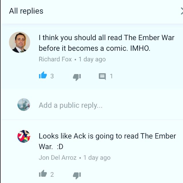 TheShopHydra's tweet photo. In episode 21 of #TheShop we talked about The Ember War book series and the author Richard Fox watched the video! Ack has no choice but to read now! #takethatAck #EmberWarsaga #amazingauthor #youtube #talkshow #comedy #RichardFox https://t.co/4pgqGlUb0j