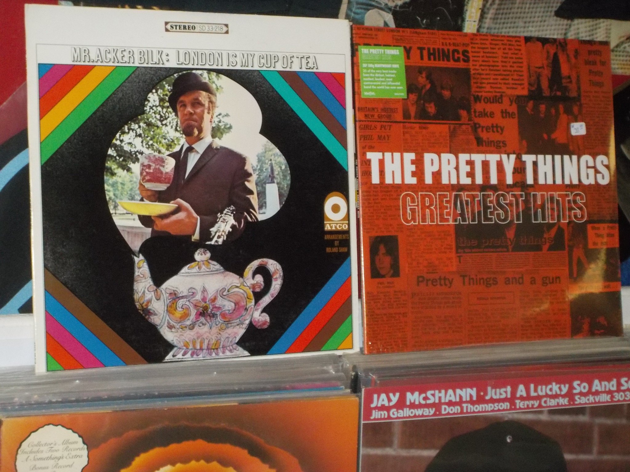 Happy Birthday to the late Acker Bilk & Dick Taylor of Pretty Things 