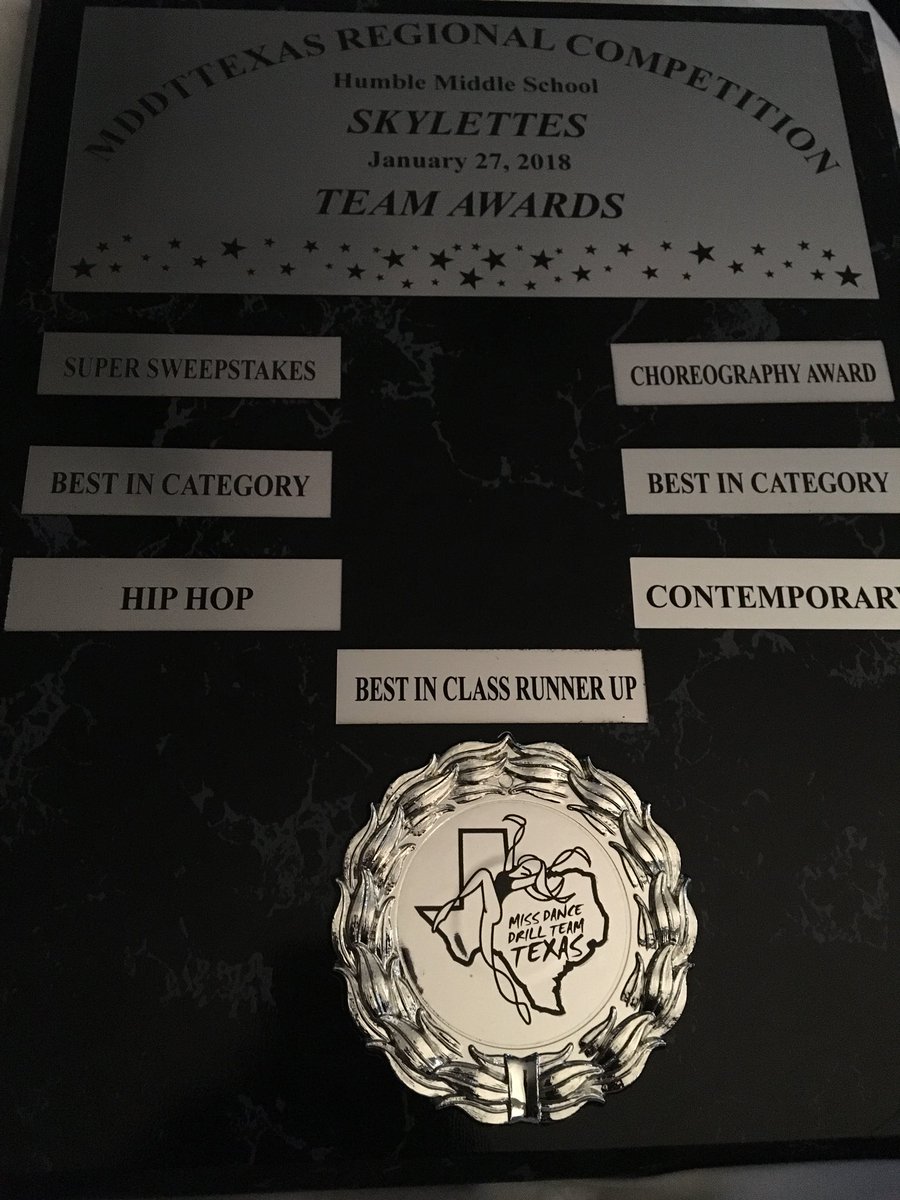 HmsSkylettes's tweet photo. One down two to go.... #skylettesdance #humblemiddle https://t.co/zyj4N9EmhZ