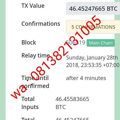 PlayerRoulet7's tweet photo. WD Bitcoin Malam Ini 28 / 01 / 18 [ Done ]
Dari Akun Titipan CONSORSIUM

Sebesar
46.45247665 BTC
Atau Setara Dengan
IDR 7,277,063,843.69
[ 7.270 M ]

DARI 👉 https://t.co/IgU9oPTMDj

JOIN NOWWW !!!
FREE..FREE
👍👍👍👍👍👍👍👍👍👍🙏🙏🙏🙏🙏🙏🙏🙏🙏🙏 https://t.co/JQ2qfVbYlX