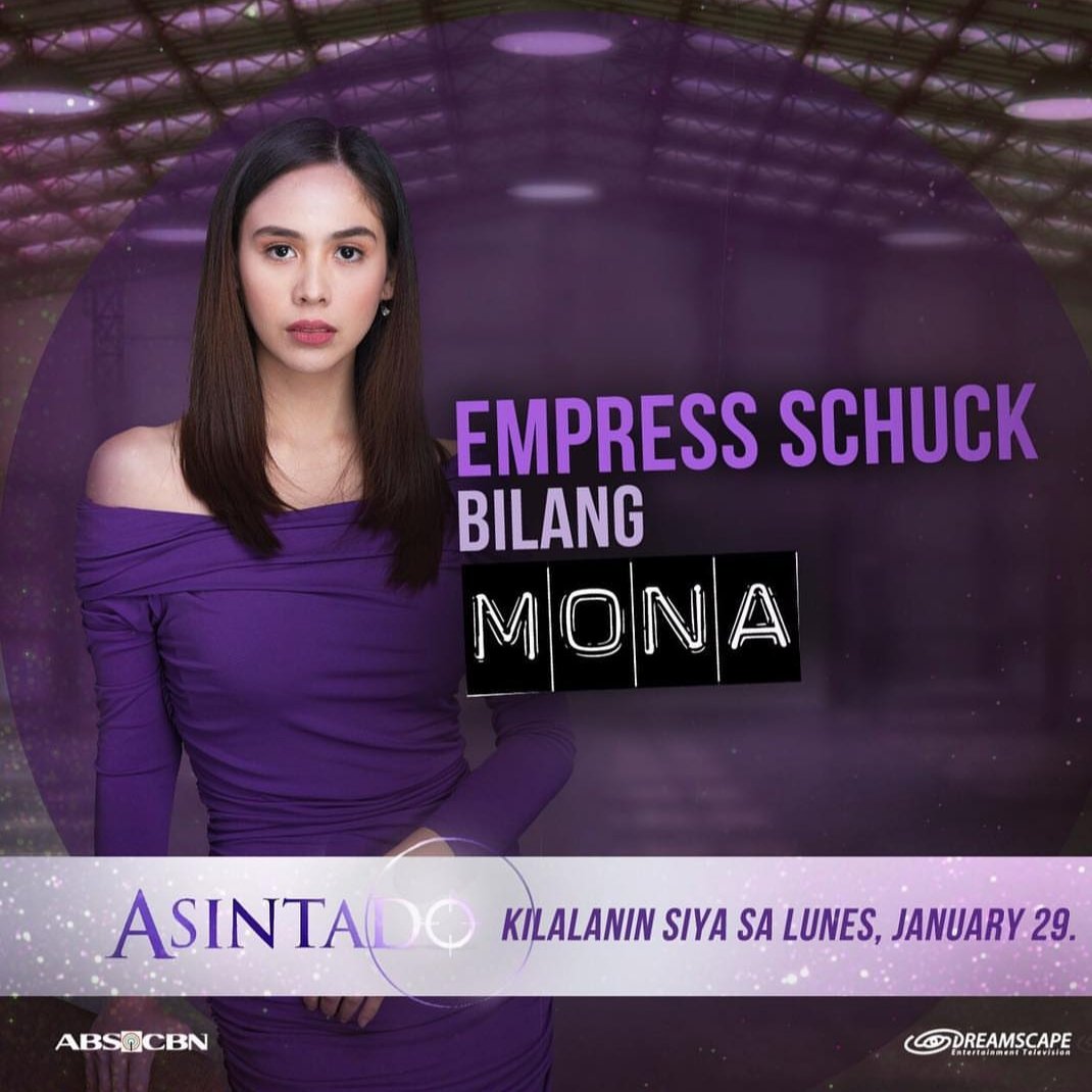 AsintadoTV's tweet photo. Makikilala mo na si @empressschuck1 bilang Mona sa #AsintadoPagbangon https://t.co/ccNJmTB9Y9