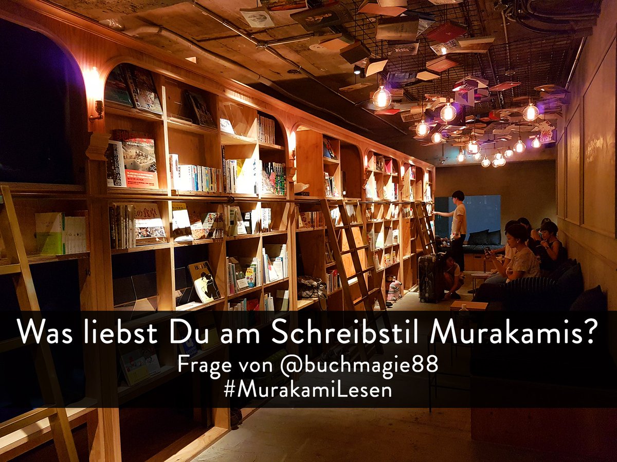 dumontverlag's tweet photo. Wir freuen uns sehr, dass die wunderbare Lisa aka @buchmagie88 ebenfalls eine Frage beigesteuert hat: »Was liebst du am Schreibstil Murakamis?«
Dann lasst doch mal hören - und markiert eure Antwort bestenfalls mit dem Hashtag #MurakamiLesen https://t.co/WTJtxc7kCL