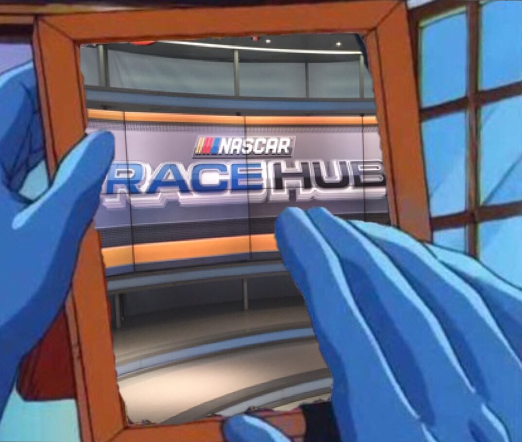 JMorrisTV's tweet photo. Don’t be sad. #RaceHub returns tomorrow, Monday Jan 29th at 6pm et @FS1. #NASCAR https://t.co/SLF4pqBsDL