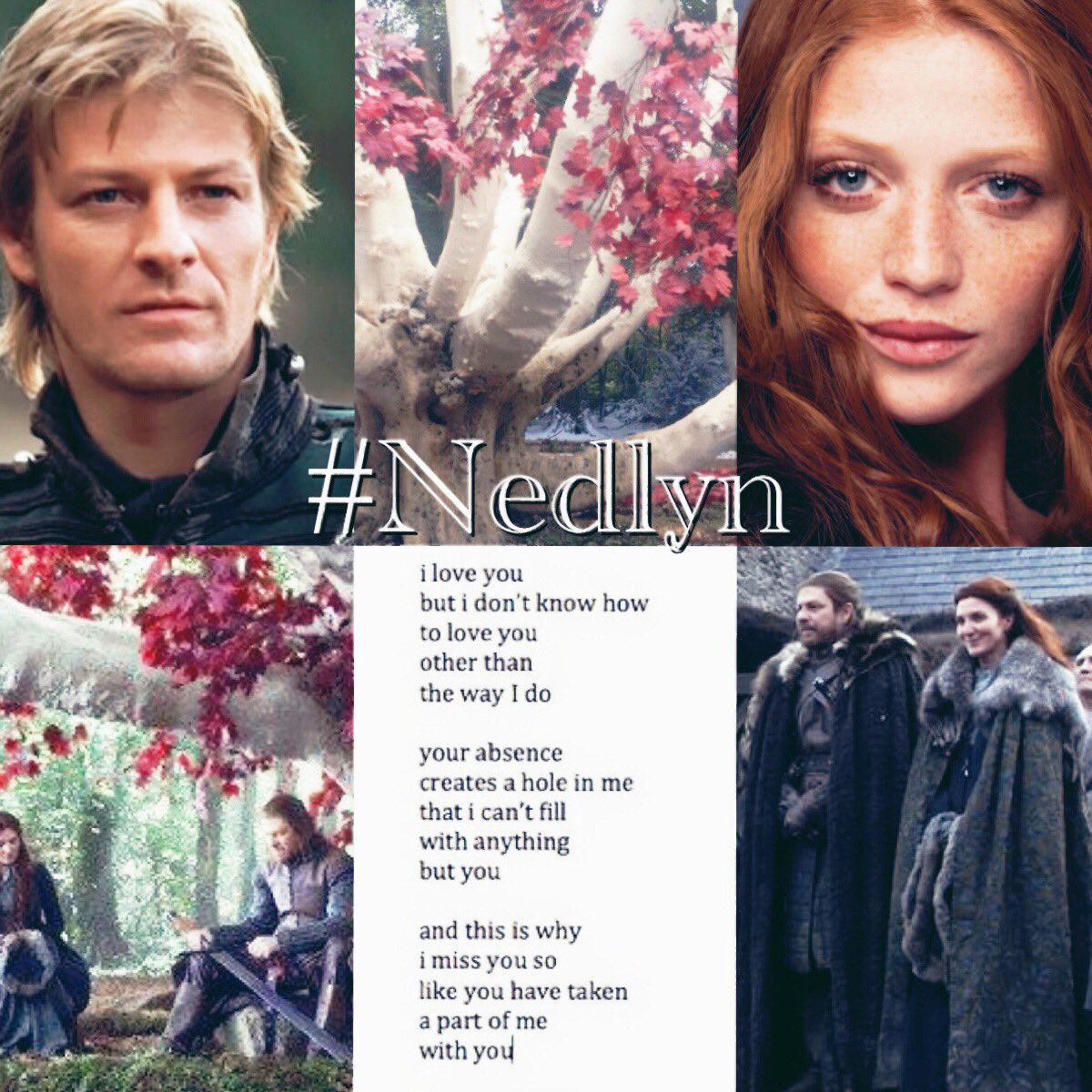 “The Starks romance lasts a lifetime and even death shall not divide us.”