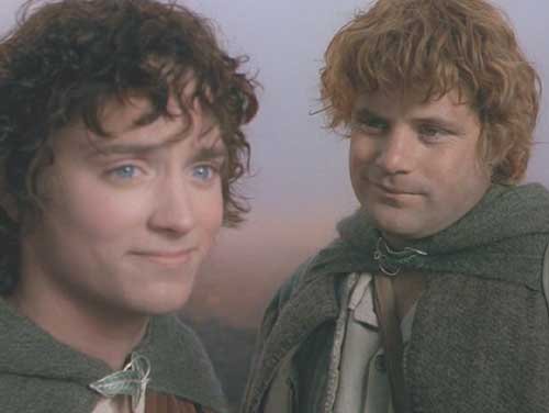 That #brokeback look Sam Wise gave to Frodo at the end of lord of the rings 3. #ThingsILearnedFromTheMovies