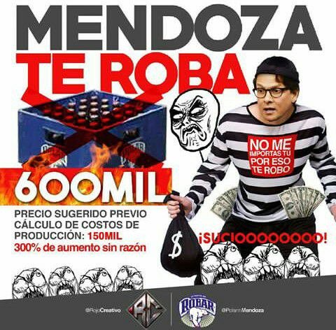 SebasGamboa1221's tweet photo. La.Familia de Mendoza siempre han.sido sanguijuelas de la.economía Venezuela  #LorenzoHambreadorDelPueblo 
#PJValidaLaUnidad
#EleccionesEnDefensaDeLaPaz @RomelGuardian_
@cainecagua https://t.co/1QKOjbvBfl