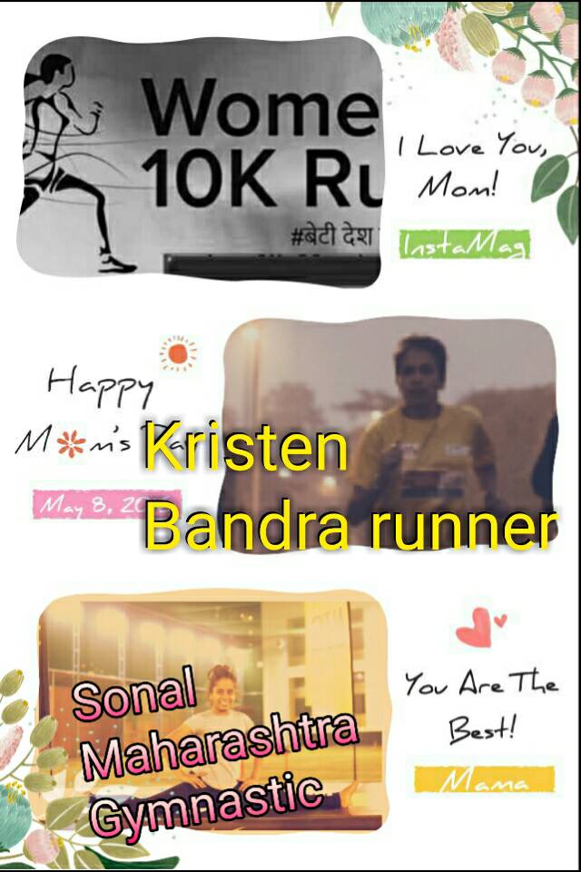 Women 10k Run  
online registration 
eventjini.com/Women10kRun
Our new Pacer Sony Mall Maharashtra gymnastic player .
and Kristian Bandra runners and cyclist