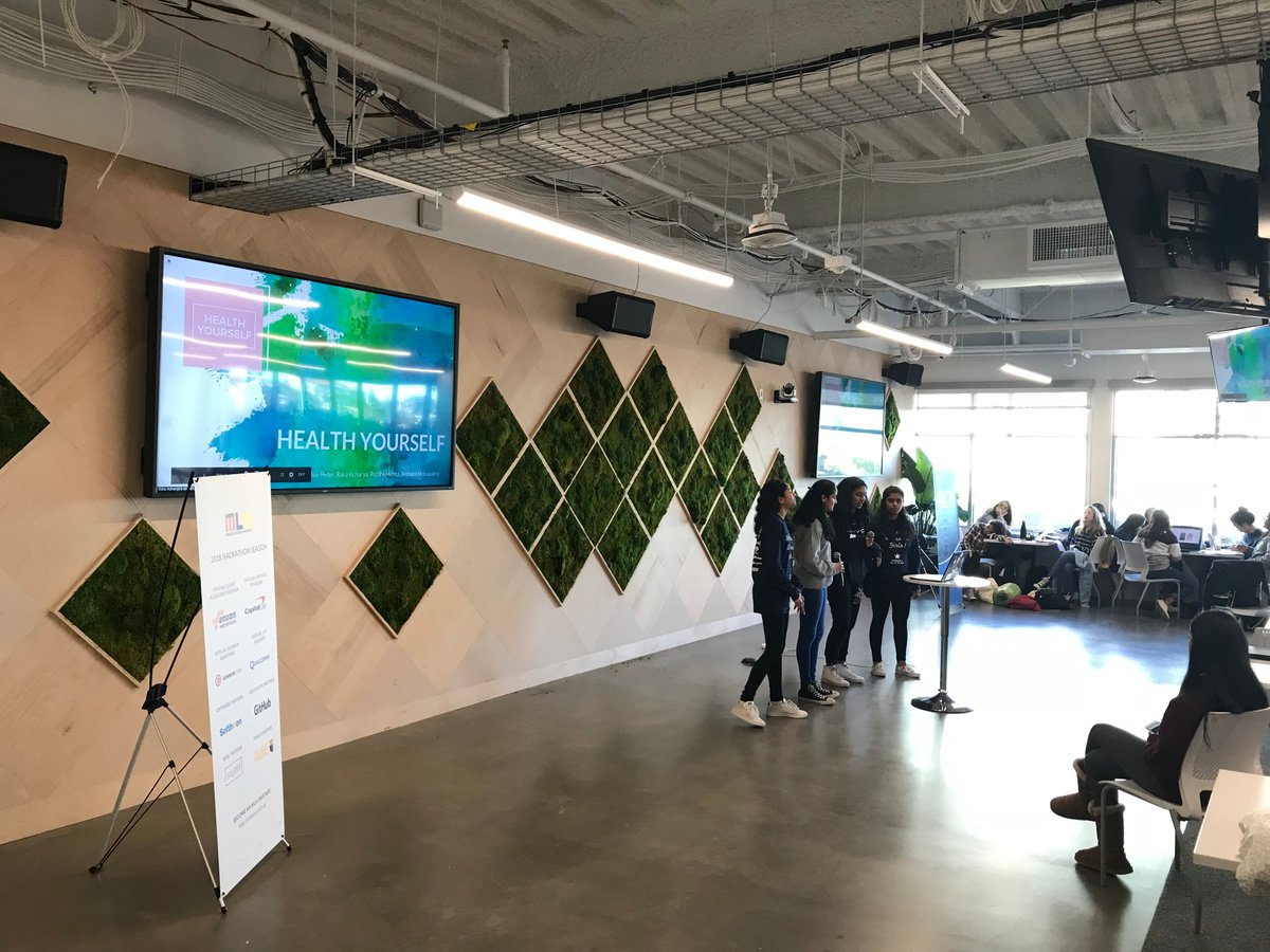MLHacks's tweet photo. Health Yourself is an app to help teenagers manage their emotional health in high stress environments! @Go_PixelHacks #pixelhacks2 https://t.co/Hz2MShuM23