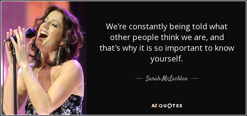 Happy Birthday Sarah McLachlan!  