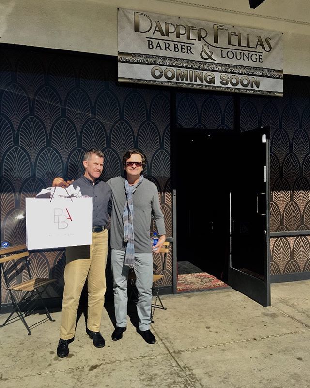BritishBarbers's tweet photo. BBA kicking it in LA #Dapperfellow #labarbers #labarber #labarbershop https://t.co/v7SQTP3pEP https://t.co/DgzbQ5lf5i