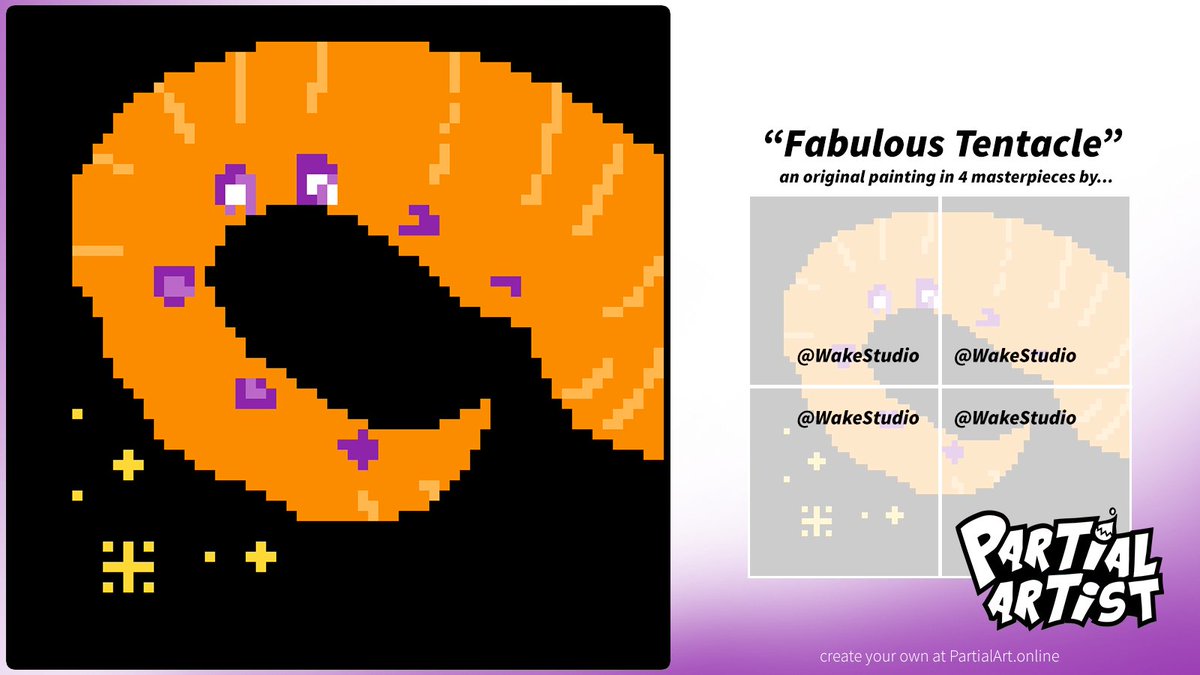 PartialArt's tweet photo. We're looking for more prompts for our #PartialArtist community to draw, so start throwing out some NOUNS and ADJECTIVES for us to incorporate! #GGJ18

"Wait, what's #PartialArt" you ask? It's a drawing game where you add 1/4th of a painting! Play it here: https://t.co/dvLQlupxoW https://t.co/BNrVfEe3Rs
