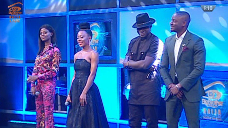 BBNaija's tweet photo. Welcome Leo, Khloe, Angel and Ifu, you are in for a wild ride with Big brother Double Wahala looking set to be a "spontaneous" ride for this group of "Entrepeneurs." #BBNaija https://t.co/C8qlhEUy40 https://t.co/o2LEs9C4sl