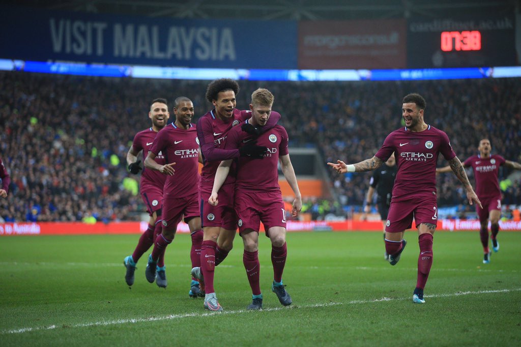 aguerosergiokun's tweet photo. A octavos!//To the 5th round!! #FACup 👊 C'mon City! https://t.co/hUpftXbKaP