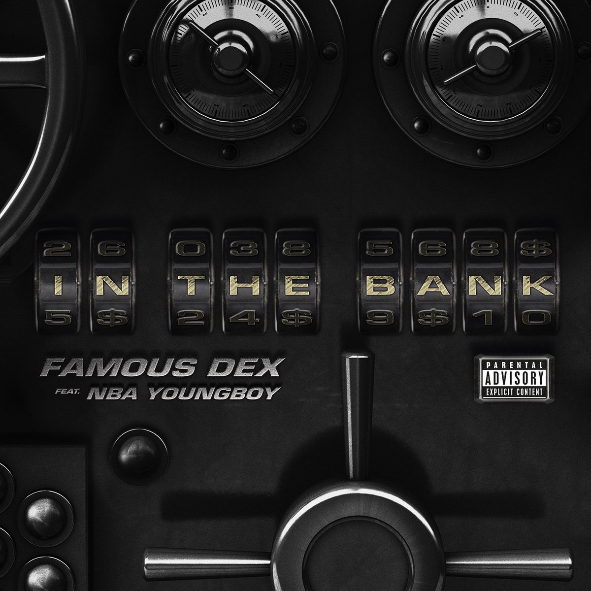 corrado_grilli's tweet photo. Official artwork for "In The Bank" by @FamousDex &amp; @NBAyounngboy. #Inthebank #FamousDex #NBAYoungboy @RichForeverInc @300 https://t.co/4n7el3onhE