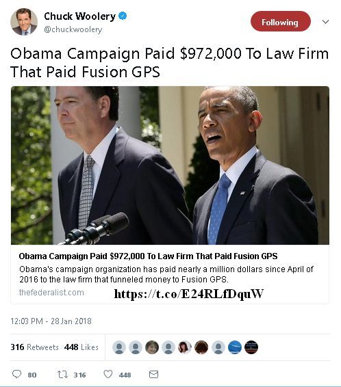 Obama Paid Fusion GPS