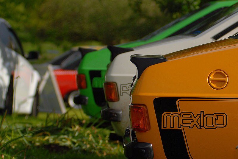 And rear of the year is ? All of them 😜#mk2escort #ford #rs2000 #mexico #escort #oldskool