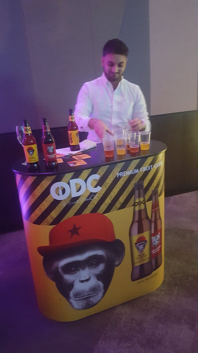 odcdrinks's tweet photo. Hey. We're set up at the #WOWs18 . Come try our fruity cider. #BornToStandOut https://t.co/UY6TmTG4NF