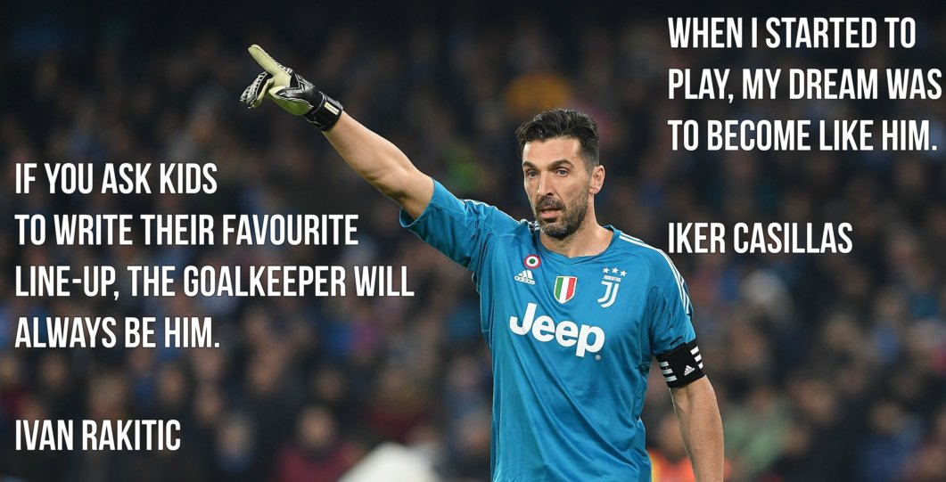  40 years ago today, a legend was born. Happy birthday, Gianluigi Buffon. 