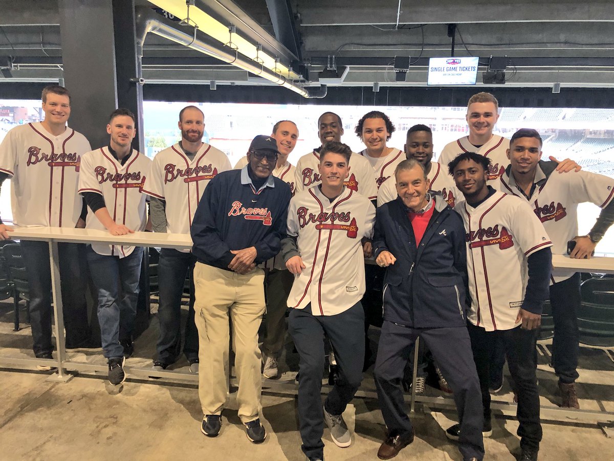 Braves's tweet photo. Gang’s all here! #ChopFest https://t.co/IVHK1cDDjh