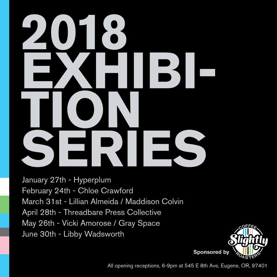anti_aesthetic's tweet photo. Fun opening last night. "Wheatpaste" runs through Feb 21st. We do it all again with new work by Chloe Crawford opening Feb 24th. https://t.co/kjY51HRYvC