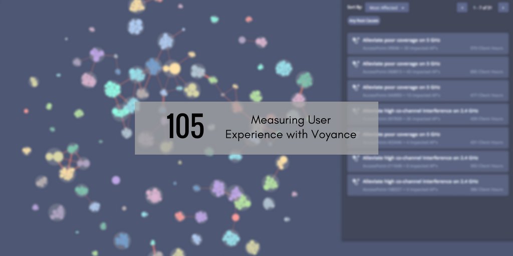 cleartosend's tweet photo. In our latest episode we discuss @nyansa Voyance and how Wi-Fi analytics has changed for them since #MFD2. Take a listen at how Voyance helps measure end user experience and improves time to troubleshoot issues. https://t.co/9DqDqHM2yB https://t.co/tNNpRxjCps