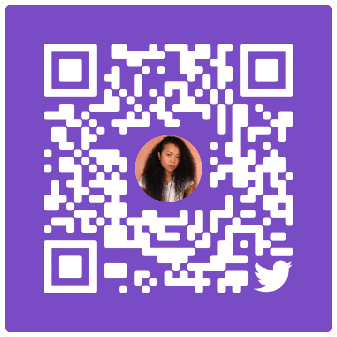 carolkras's tweet photo. QR ya lady. 😉 https://t.co/xG7h7Lxjo6