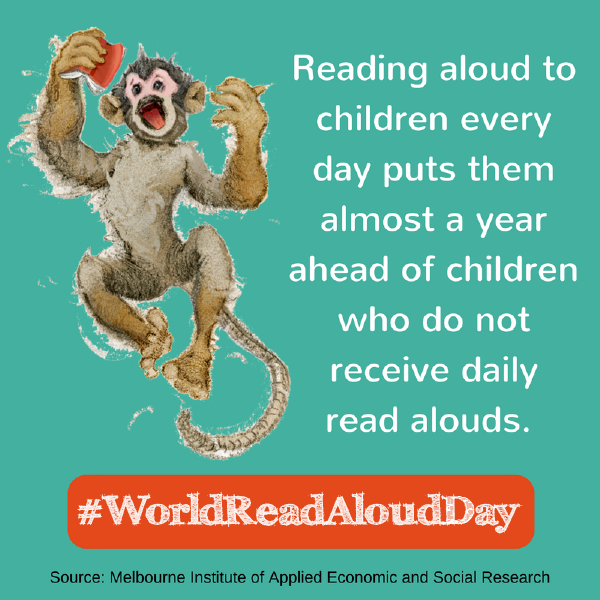 BenferLibrary's tweet photo. Read aloud to a friend today AND on #WorldReadAloudDay this Thurs, Feb 1! Celebrate with WILD READERS all over the world!
#BobcatsRead #BenFeb18 https://t.co/ARyrFYZnfT