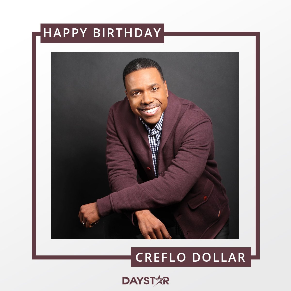 Happy birthday Pastor Creflo Dollar, may God\s love and grace be made on your life daily. 