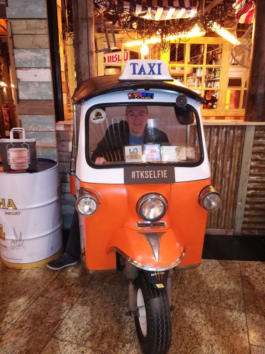 bissy231's tweet photo. Great birthday meal @Thaikhun @TK_Silverburn Fab food.  Fab staff #thai #topnosh #TukTuk https://t.co/jvUrRMGxpj