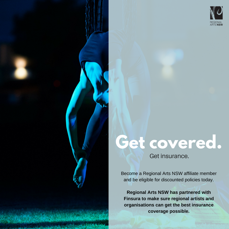 RegionalArtsNSW's tweet photo. Did you know you can get competitive insurance with RANSW affiliate membership? Get covered today → https://t.co/ClClFotqSg https://t.co/PTozEZRE9Q