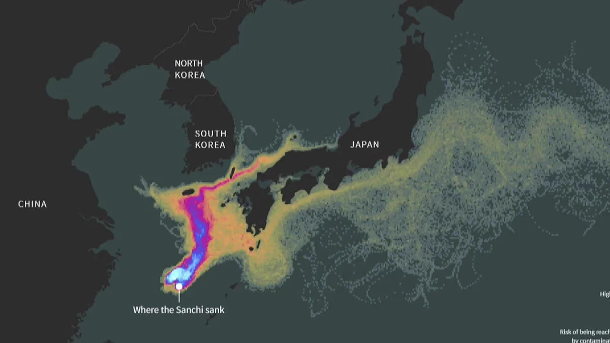 イランタンカー事故が日本の海産物に大打撃を与える可能性！国内報道が少なすぎる謎www
