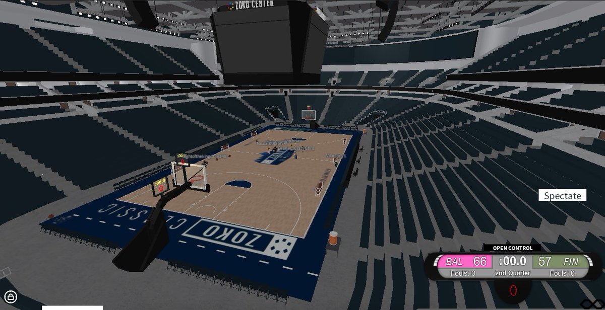 Zoko Center On Twitter Good Night From Zoko Arena Thank You For A Fun Week Of Basketball The Fan Player Support Was Incredible We Ll See You In Version Three Https T Co 0glqhvcw23 - arena football 4 roblox code