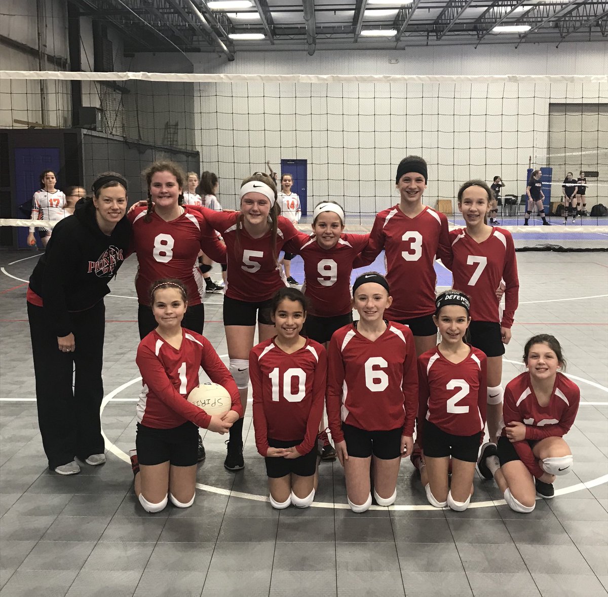 ELYRIAVBALL's tweet photo. Congratulations Pioneer Volleyball Club on winning bronze in your first JO tournament! #futureplayers https://t.co/QlJAgtgXbA