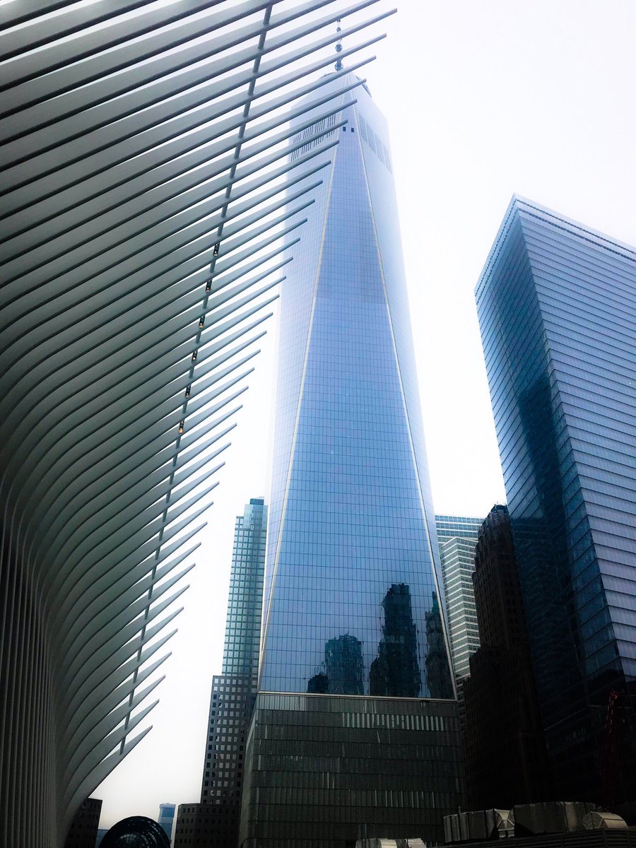 inhibitionism's tweet photo. On 8/11/2001 I took some photos from the Windows On The World. I’ve been visiting Ground Zero every couple of years since. Today I went back up to the top #neverforget https://t.co/6UG7tCU79m