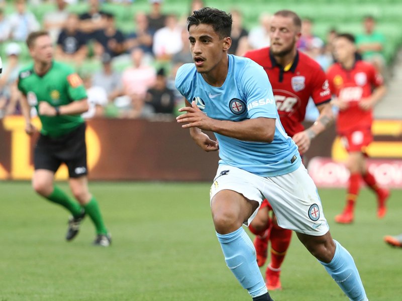 #MelbourneCity #MelbCity Daniel Arzani close to Soccero.. #CityFootball #MelbourneCityFC dld.bz/g8Ms5