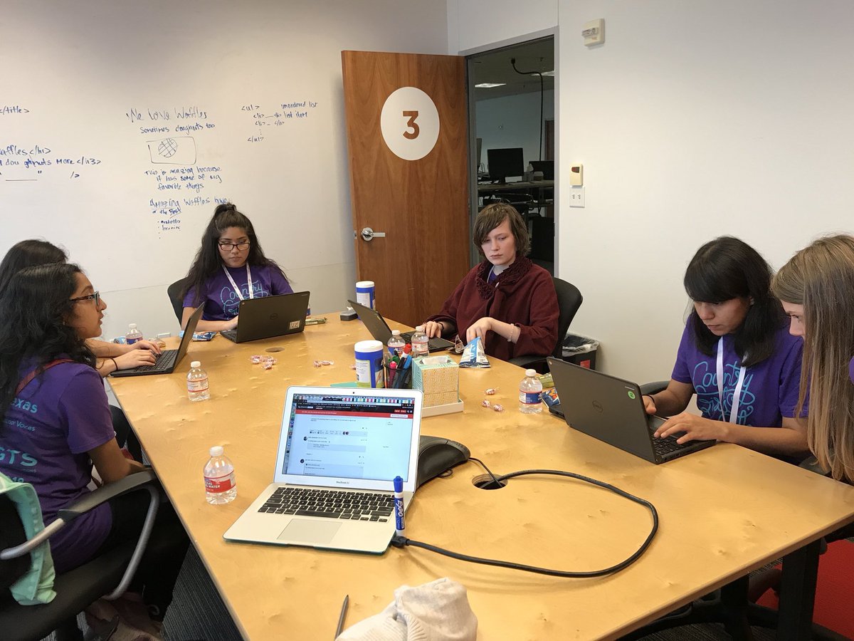 Techs4Tex's tweet photo. Our passion: Reaching out to girls living in #Rural communities, giving them a taste of #careersintech #html #CSS #womenintech so they have career choices, not deadend jobs! #CountryGirlsCode @NCWIT @ECEP_CS @csteachersorg @CSforAllTchrs https://t.co/Mm0VDYTwDw