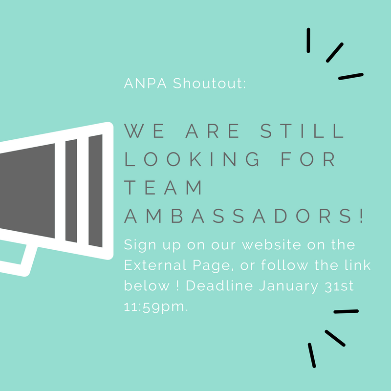 ANPAualberta's tweet photo. Come hang out with us at ANPA for a week! Sign up to be a team ambassador and meet some stellar uni kids from around the country &amp; some international teams ! #doit https://t.co/boFOYi5AeX